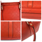 GUCCI Business bag 344357 leather Red Gold Metal Business bag Briefcase Unisex Diamante mens Used Authentic