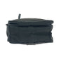 PRADA Shoulder Bag Nylon Black Silver Metal Test Triangle With logo