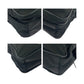PRADA Shoulder Bag Nylon Black Silver Metal Test Triangle With logo
