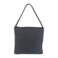 PRADA Tote Bag Nylon Black SilverMetal Test Triangle With logo
