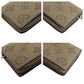 LOUIS VUITTON Bifold Wallet M80817 leather Galle Beige SilverMetal Folding wallet Compact wallet Monogram Mahina Portefeuille Claire Women Used Authentic