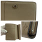 LOUIS VUITTON Bifold Wallet M80817 leather Galle Beige SilverMetal Folding wallet Compact wallet Monogram Mahina Portefeuille Claire Women Used Authentic
