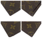 LOUIS VUITTON Long Wallet Purse PVC Brown Long Wallet Purse Check Case Monogram Stock IPO Commemorative Check Case OFFER PAR Women Used Authentic