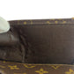 LOUIS VUITTON Long Wallet Purse PVC Brown Long Wallet Purse Check Case Monogram Stock IPO Commemorative Check Case OFFER PAR Women Used Authentic