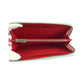 Christian Louboutin Long Wallet Purse leather Blue Multicolor SilverMetal Panettone