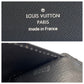 LOUIS VUITTON Long Wallet Purse N62227 PVC black black gray Damier Graphite Portefeuille Ron