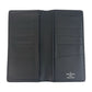 LOUIS VUITTON Long Wallet Purse N62227 PVC black black gray Damier Graphite Portefeuille Ron