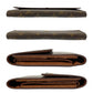 LOUIS VUITTON Long Wallet Purse M61215 PVC Brown Gold Metal Monogram Porte Tresor International