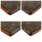 LOUIS VUITTON Long Wallet Purse M61215 PVC Brown Gold Metal Monogram Porte Tresor International