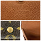 LOUIS VUITTON Long Wallet Purse M61215 PVC Brown Gold Metal Monogram Porte Tresor International