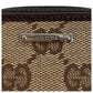 GUCCI Coin case 115255 GG canvas Brown