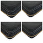 GUCCI Long Wallet Purse 112724 leather Black GoldMetal Long Wallet Purse Guccisima Women Used Authentic