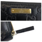 GUCCI Long Wallet Purse 112724 leather Black GoldMetal Long Wallet Purse Guccisima Women Used Authentic