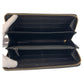 GUCCI Long Wallet Purse 112724 leather Black GoldMetal Long Wallet Purse Guccisima Women Used Authentic