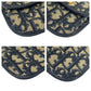 Dior Coin case canvas Navy Trotter