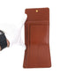 LOUIS VUITTON Tri-fold wallet M63483 leather Kenya Brown Brown Gold Metal Folding Wallet Compact Wallet Epi Porto Monevier Cartes Crdit Women Used Authentic