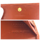 LOUIS VUITTON Tri-fold wallet M63483 leather Kenya Brown Brown Gold Metal Folding Wallet Compact Wallet Epi Porto Monevier Cartes Crdit Women Used Authentic
