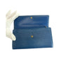 LOUIS VUITTON Long Wallet Purse M6359G Epi Leather Blue GoldMetal Long Wallet Purse Epi Porto Monnet Credit Women Used Authentic
