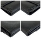 GUCCI Long Wallet Purse 112715 leather Black GoldMetal Long Wallet Purse Guccisima Women Used Authentic