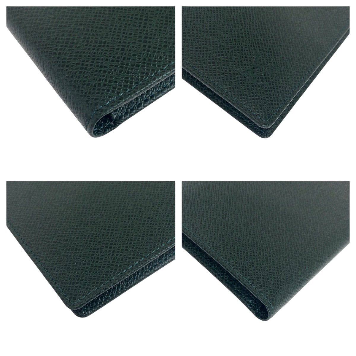 LOUIS VUITTON Long Wallet Purse M30404  Taiga Episea Green Long Wallet Purse Taiga Porto 14 Cult Credit mens Used Authentic