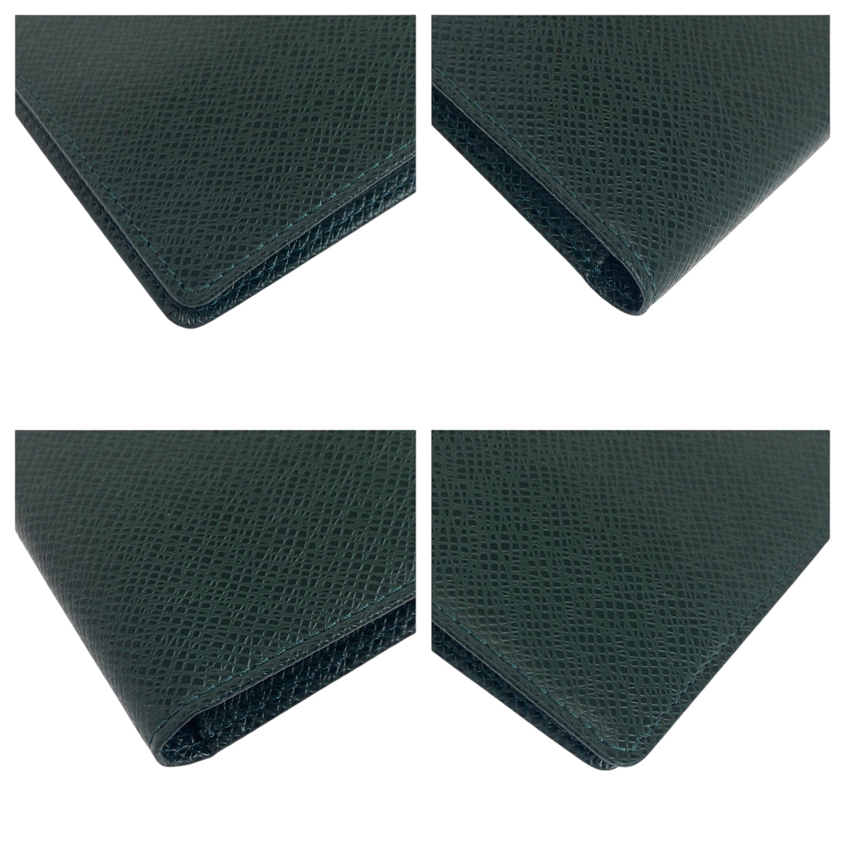 LOUIS VUITTON Long Wallet Purse M30404  Taiga Episea Green Long Wallet Purse Taiga Porto 14 Cult Credit mens Used Authentic