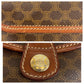 CELINE Shoulder Bag M06 PVC, Leather Brown Gold Metal Shoulder Bag pochette Macadam Women Used Authentic