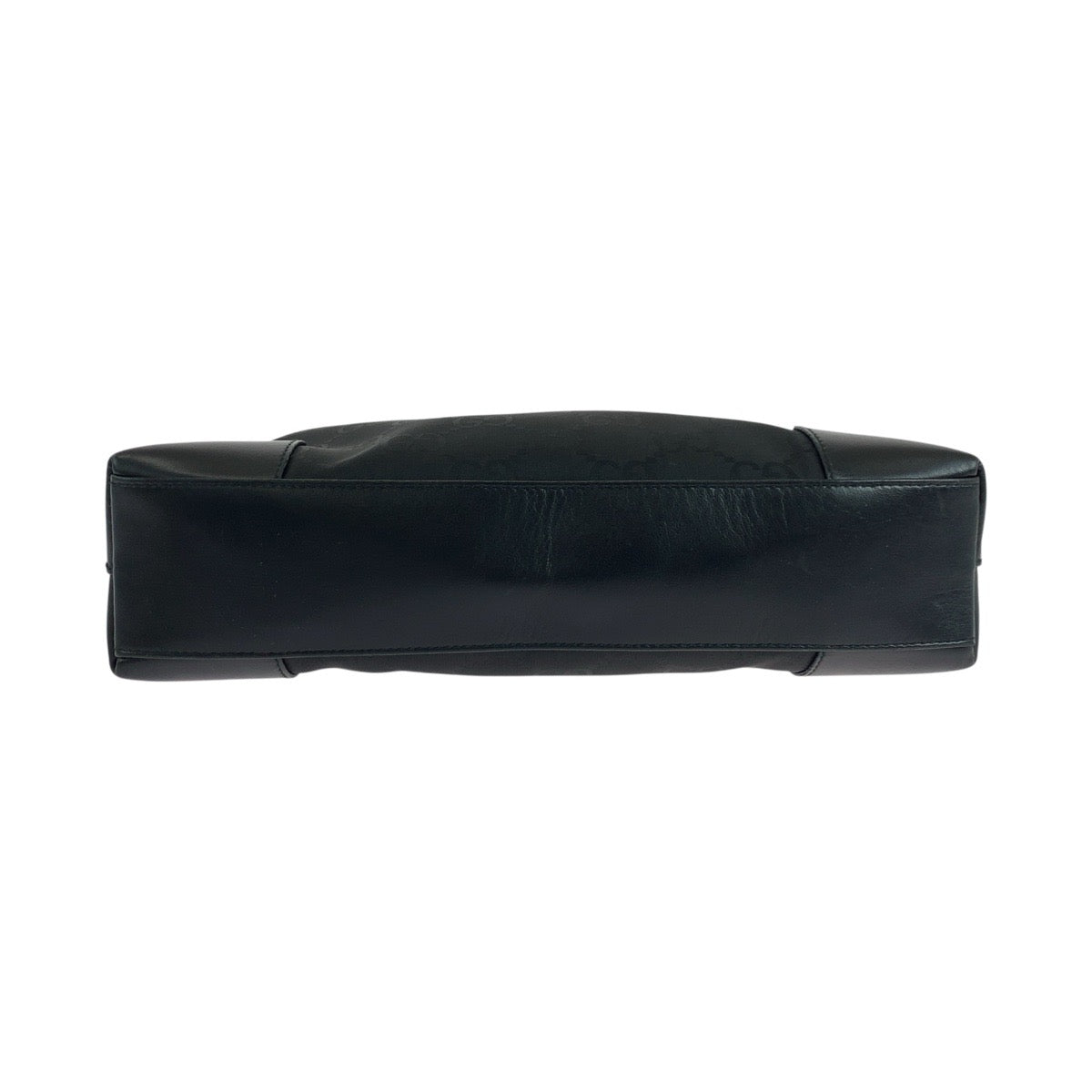 GUCCI Shoulder Bag 148754 Nylon Black Silver Metal