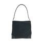 GUCCI Shoulder Bag 148754 Nylon Black Silver Metal