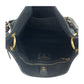 PRADA Shoulder Bag leather Black GoldMetal Vitterodino logo