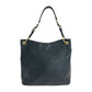 PRADA Shoulder Bag leather Black GoldMetal Vitterodino logo