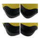 GUCCI Shoulder Bag 001 3306 canvas Yellow Black SilverMetal Jackie