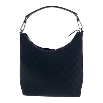 GUCCI Shoulder Bag 000 0602 GG canvas black