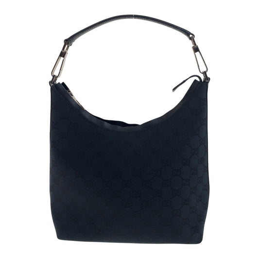 GUCCI Shoulder Bag 000 0602 GG canvas black