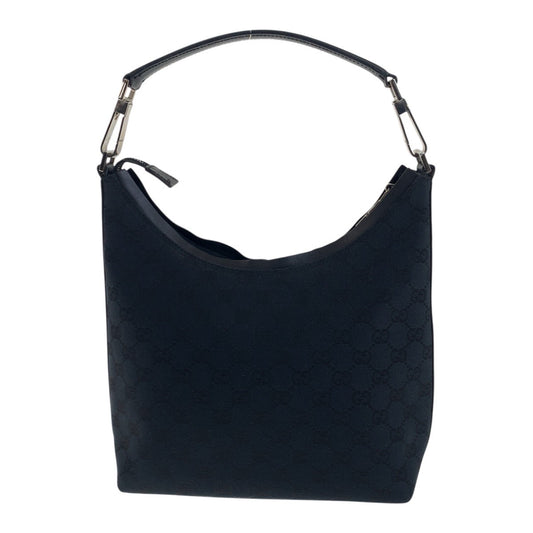 GUCCI Shoulder Bag 000 0602 GG canvas black