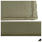 GUCCI Long Wallet Purse 256933 leather Ivory Gold Metal Guccisima Mayfair ribbon