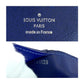 LOUIS VUITTON Long Wallet Purse M30297 Taiga Cobalt Blue SilverMetal Taigalama Portefeuille Braza