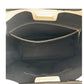 BALENCIAGA Tote Bag 491660・9060 leather White Black SilverMetal logo
