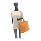 LOUIS VUITTON Tote Bag N41228 leather Solar SilverMetal Damier Anfini