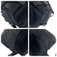 PRADA Backpack Nylon Black SilverMetal Test leather