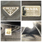 PRADA Backpack Nylon Black SilverMetal Test leather