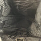 PRADA Backpack Nylon Black SilverMetal Test leather