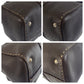 FENDI Shoulder Bag N49-22-13533 leather Brown Silver Metal Celeria