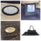 FENDI Shoulder Bag N49-22-13533 leather Brown Silver Metal Celeria