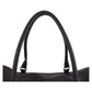 FENDI Shoulder Bag N49-22-13533 leather Brown Silver Metal Celeria