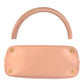 PRADA Handbag leather Pink Gold Metal Handbag Tote Bag Shoulder Bag 2way Safiano Galleria TriangleWith logo Women Used Authentic