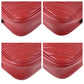 GUCCI Shoulder Bag 447632 leather Red Gold Metal GG Marmont