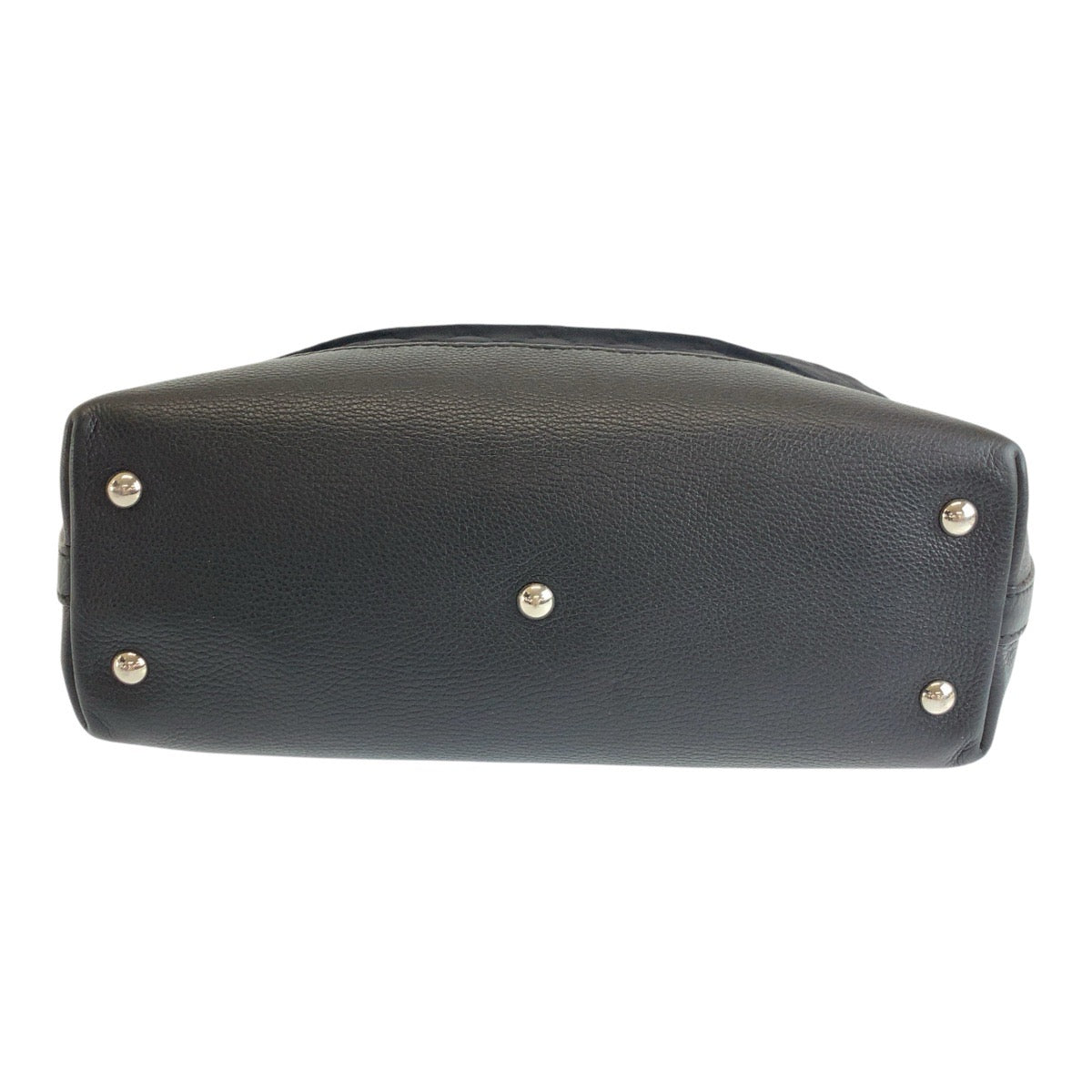 GUCCI Tote Bag 241104 leather black GG Neoprene