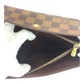 LOUIS VUITTON Damier Ebene Sarah Long Wallet