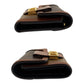 LOUIS VUITTON Tri-fold wallet M68725 PVC Brown Gold Metal Monogram reverse Portefeuille Daufine