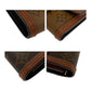 LOUIS VUITTON Tri-fold wallet M68725 PVC Brown Gold Metal Monogram reverse Portefeuille Daufine